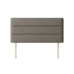 Cornell - Double - Lined Headboard - Dark Grey - Fabric - 4ft6 - Happy Beds - thumbnail 4