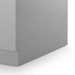 Manhattan - 2 Drawer Bedside Table - Grey - Wooden - Happy Beds - thumbnail 3