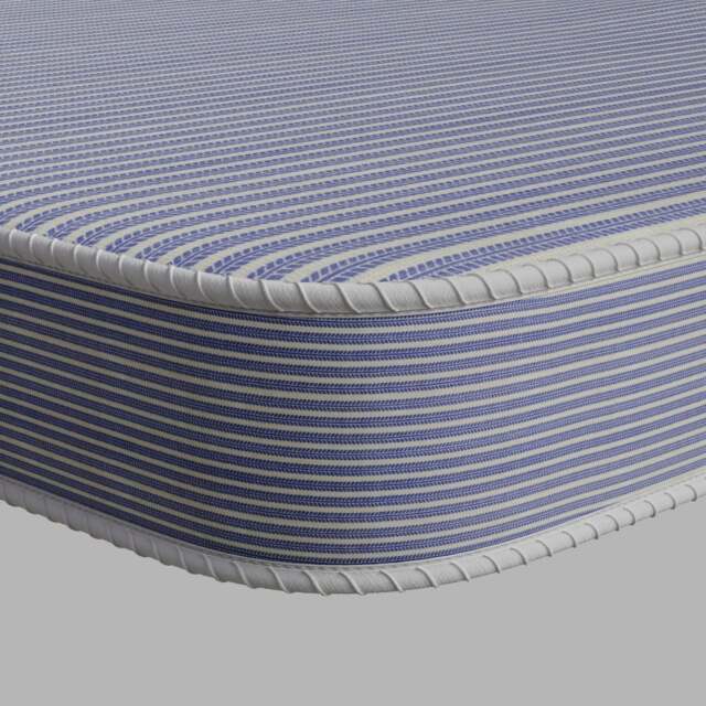 Maryland - Double - Open Coil Spring Contract Mattress with Crib 5 Certification - Fabric - 4ft6 - image 1