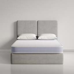 Maryland - Double - Open Coil Spring Contract Mattress with Crib 5 Certification - Fabric - 4ft6 - thumbnail 2