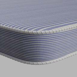 Maryland - Double - Open Coil Spring Contract Mattress with Crib 5 Certification - Fabric - 4ft6 - thumbnail 1