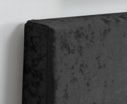 Berlin - Single - Ottoman Storage Bed - Black - Crushed Velvet - Single - Happy Beds - thumbnail 4