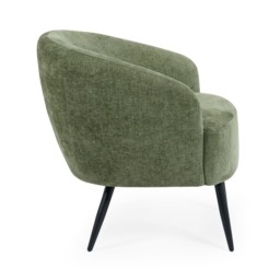 Dahlia - Accent Chair - Green - Fabric - Happy Beds - thumbnail 7