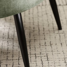 Dahlia - Accent Chair - Green - Fabric - Happy Beds - thumbnail 4