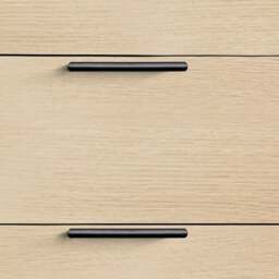 Alba – 4-Drawer Wide Chest of Drawers – White and Oak – Lacquered MDF - Happy Beds - thumbnail 3