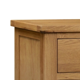 Marlborough - 4 Drawer Chest - Oak - Wooden - Happy Beds - thumbnail 5