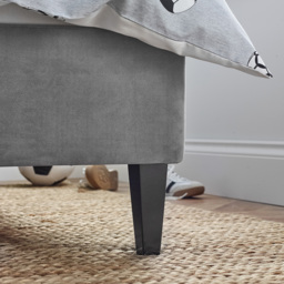Football - Kids’ Bed - Grey - Velvet - 3ft - Happy Beds - thumbnail 7