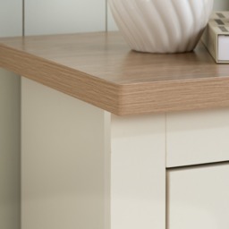 Highgate - 4 Drawer Chest - Cream/Oak - Wooden - Happy Beds - thumbnail 3