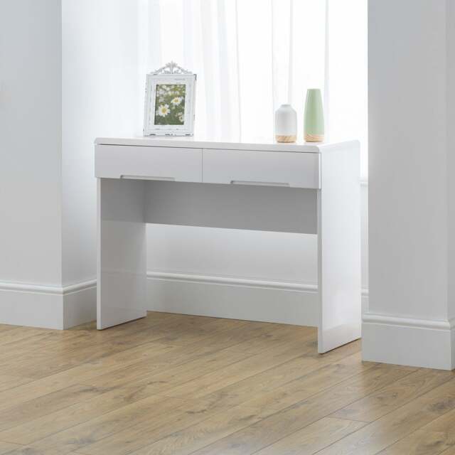 Manhattan - Dressing Table - White - Wooden - Happy Beds - image 1