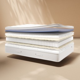 The Comfort Inn - Small Double - 1000 Pocket Spring Memory Foam Hybrid Mattress - Fabric/Foam - 4ft - Happy Beds - thumbnail 7