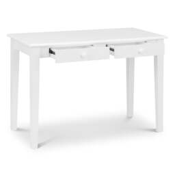 Carrington - 2 Drawer Desk - White - Wooden - Happy Beds - thumbnail 4