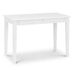 Carrington - 2 Drawer Desk - White - Wooden - Happy Beds - thumbnail 3