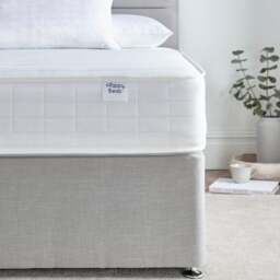 Ness - Small Double - Open Coil Spring Quilted Mattress - Fabric - 4ft - thumbnail 4