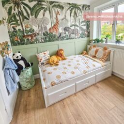 Mission - Small Double - Storage Bed - White - Wood - 4ft - Happy Beds - thumbnail 5