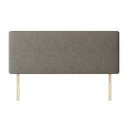 Cornell - Double - Plain Headboard - Dark Grey - Fabric - 4ft6 - Happy Beds - thumbnail 5