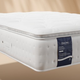 The Annabel - Single - 2000 Pocket Spring Natural Fillings Pillowtop Mattress - Fabric/Foam - 3ft - Happy Beds