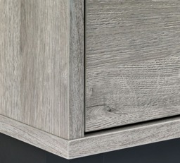 Bali – 6-Drawer Wide Chest of Drawers – Grey Oak – Wooden - Happy Beds - thumbnail 6