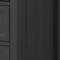Maine - 6 Drawer Wide Chest - Dark Grey - Wooden - Happy Beds - thumbnail 3