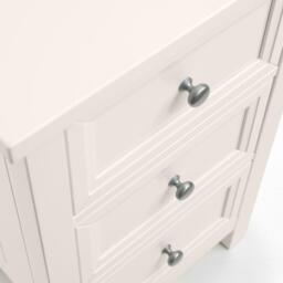Maine - Double Pedestal Dressing Table - Surf White - Wooden - Happy Beds - thumbnail 4