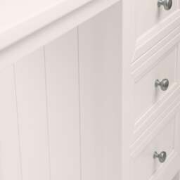 Maine - Double Pedestal Dressing Table - Surf White - Wooden - Happy Beds - thumbnail 5