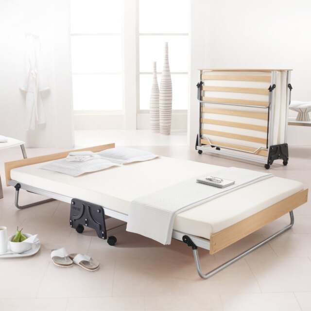 Jay-Be J-Bed - Single - Folding Guest Bed with Performance Mattress - 3ft - Happy Beds - image 1