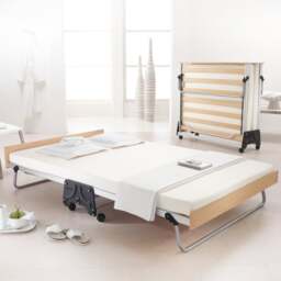 Jay-Be J-Bed - Single - Folding Guest Bed with Performance Mattress - 3ft - Happy Beds - thumbnail 1