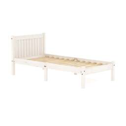 Rio - Small - Double White Washed Solid Pine Bed Frame - 4ft - Happy Beds - thumbnail 7