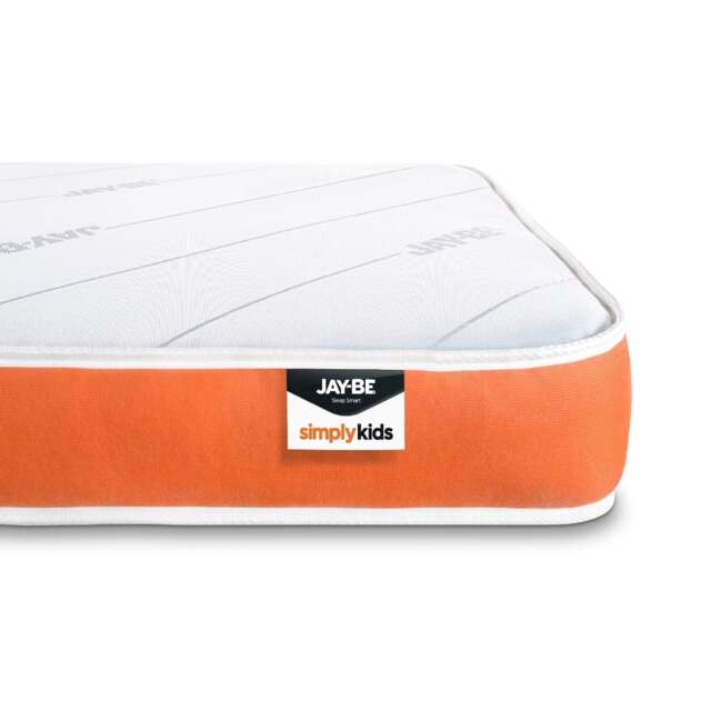 Jay-Be Simply Kids Foam Free Spring Mattress - European 3ft Single (90 x 200 cm) - image 1