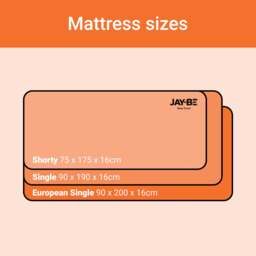 Jay-Be Simply Kids Foam Free Spring Mattress - European 3ft Single (90 x 200 cm) - thumbnail 8