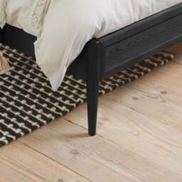 Leonie - Super King Size - Rattan Bed - Black - Wooden - 6ft - Happy Beds - thumbnail 7