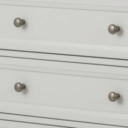 Maine - 3 Drawer Chest - Dove Grey - Wooden - Happy Beds - thumbnail 2