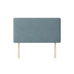 Cornell - Small Single - Plain Headboard - Duck Egg Blue - Fabric - 2ft6 - Happy Beds - thumbnail 1