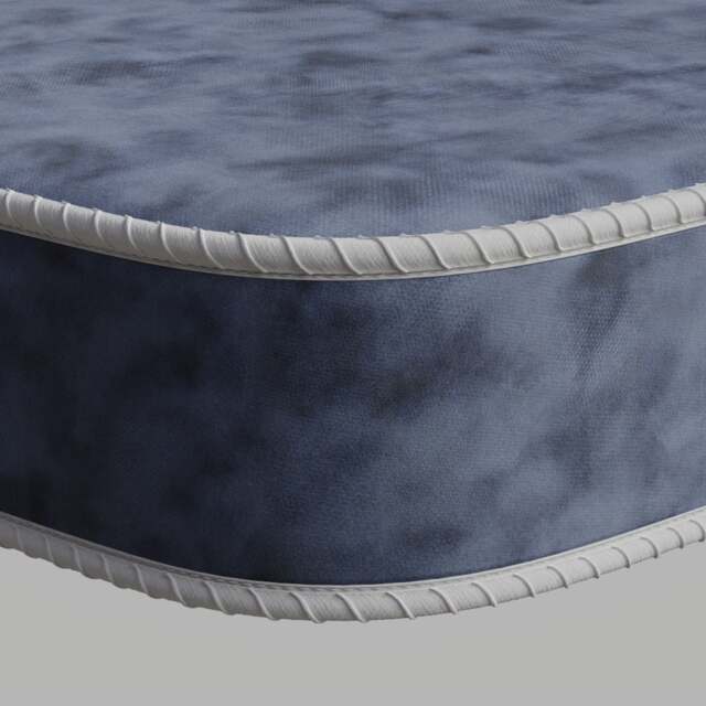 Montana - King Size - Open Coil Spring Water-Resistant Contract Mattress with Crib 5 Certification - Fabric - 5ft - image 1