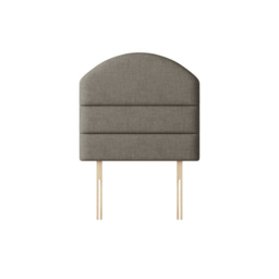 Dudley - Super King Size - Lined Headboard - Dark Grey - Fabric - 6ft - Happy Beds - thumbnail 3