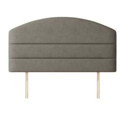 Dudley - Super King Size - Lined Headboard - Dark Grey - Fabric - 6ft - Happy Beds - thumbnail 5