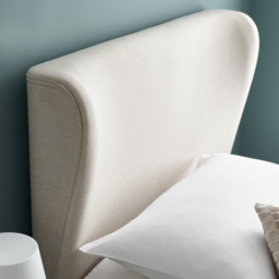Una - Single - Guest Bed with Trundle - Warm Stone - Fabric - 3ft - Happy Beds - thumbnail 5