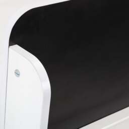 Jake - Single - Kids Mid Sleeper Bed - Storage and Slide - White - Wooden - 3ft - Happy Beds - thumbnail 8