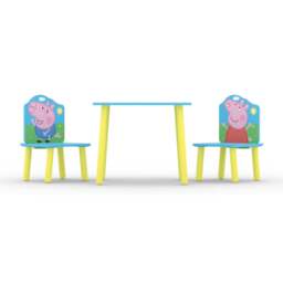 Peppa Pig – Table and 2 Chairs - Multi-Coloured – Wood - thumbnail 3