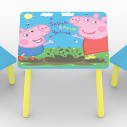 Peppa Pig – Table and 2 Chairs - Multi-Coloured – Wood - thumbnail 5