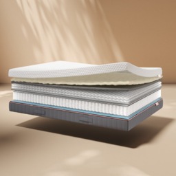 Duette - King Size - Hybrid Pro 4000 Pocket Spring Foam Mattress - Fabric/Foam - 5ft - Happy Beds - thumbnail 3