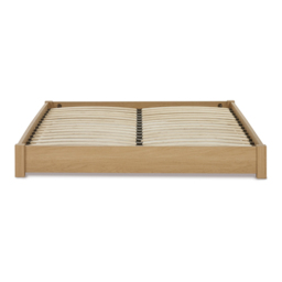 Marston – Double – Platform Bed – Oak– Wooden – 4ft6 - Happy Beds - thumbnail 6