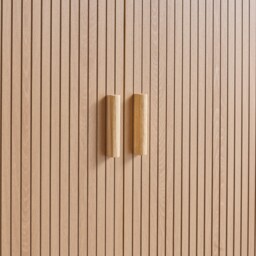 Axel - 2 Door 1 Drawer Wardrobe - Oak - Wooden - Happy Beds - thumbnail 3