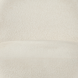 Boucle Accent Chair – Ivory – Boucle Fabric - thumbnail 4