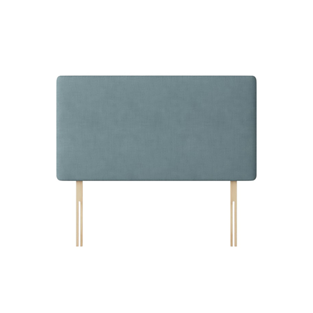 Cornell - Super King Size - Plain Headboard - Duck Egg Blue - Fabric - 6ft - Happy Beds - image 1