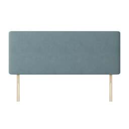 Cornell - Super King Size - Plain Headboard - Duck Egg Blue - Fabric - 6ft - Happy Beds - thumbnail 5