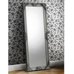 Rococo - Full Length - Dress Mirror - Pewter - Mirror/Metal - Happy Beds - thumbnail 1