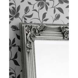Rococo - Full Length - Dress Mirror - Pewter - Mirror/Metal - Happy Beds - thumbnail 2