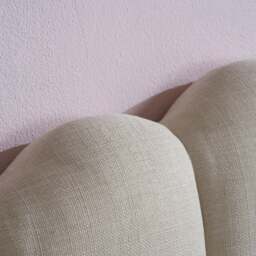 Monaco - Double - Fabric Ottoman Storage Bed - Beige - Fabric - 4ft6 - Happy Beds - thumbnail 6