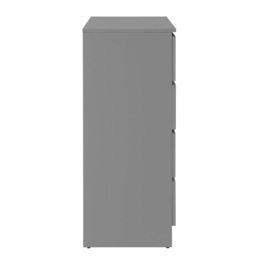 Oslo - 4 Drawer Chest of Drawers - Grey - Wooden - Happy Beds - thumbnail 8