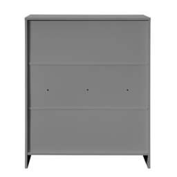 Oslo - 4 Drawer Chest of Drawers - Grey - Wooden - Happy Beds - thumbnail 5